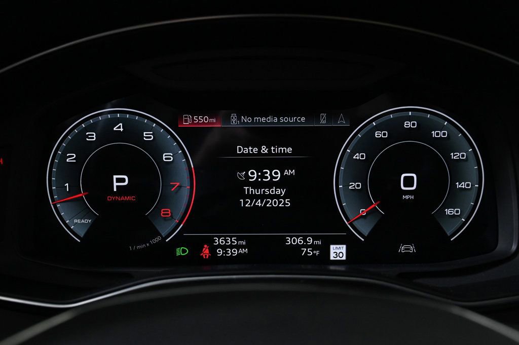 Certified 2025 Audi A6 3.0T Premium w/ Black Optic Sport Package image 12