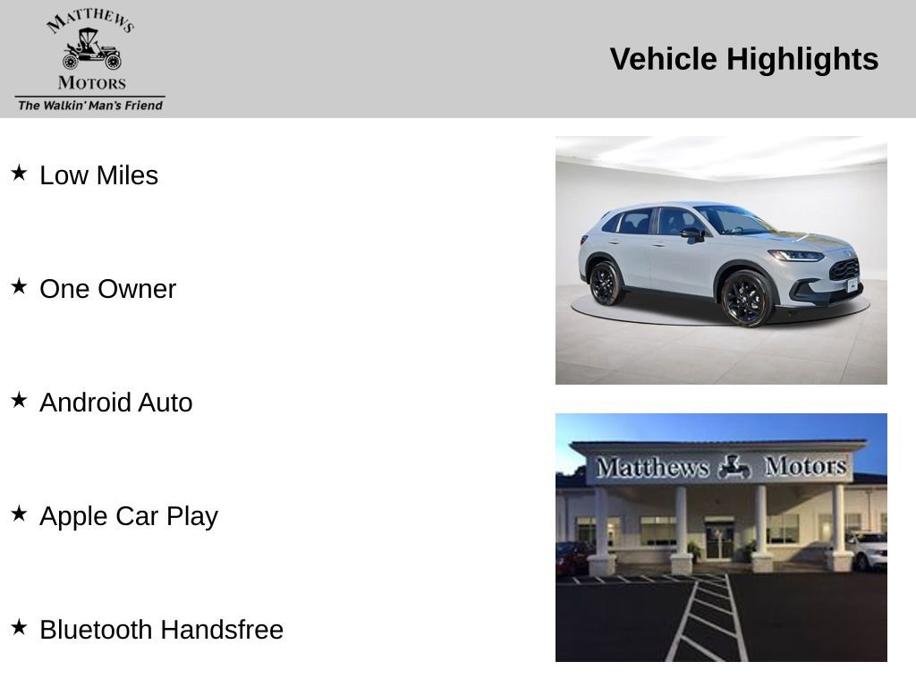 Used 2024 Honda HR-V Sport image 14