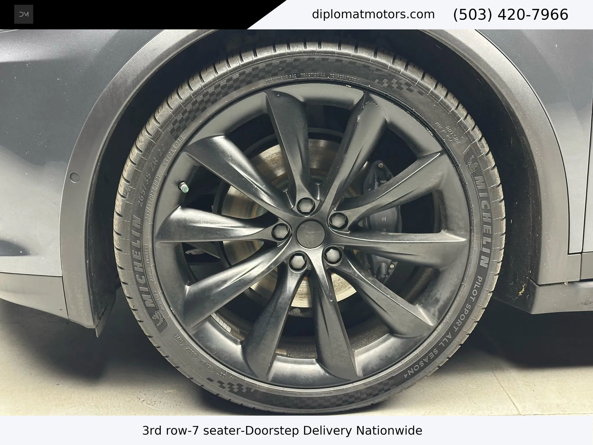 Used 2017 Tesla Model X 90D image 38