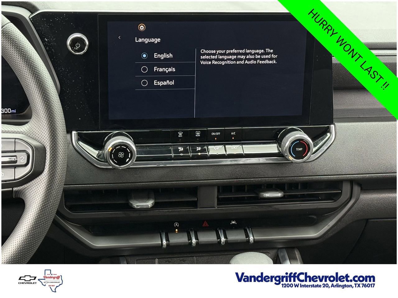 Certified 2025 Chevrolet Colorado W/T RWD image 15