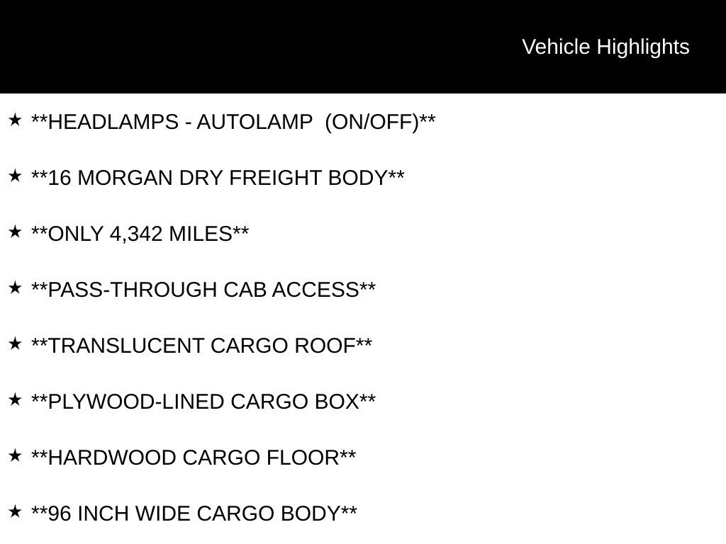 Used 2023 Ford E-450 and Econoline 450 Super Duty w/ Power Windows & Locks Group RWD image 5