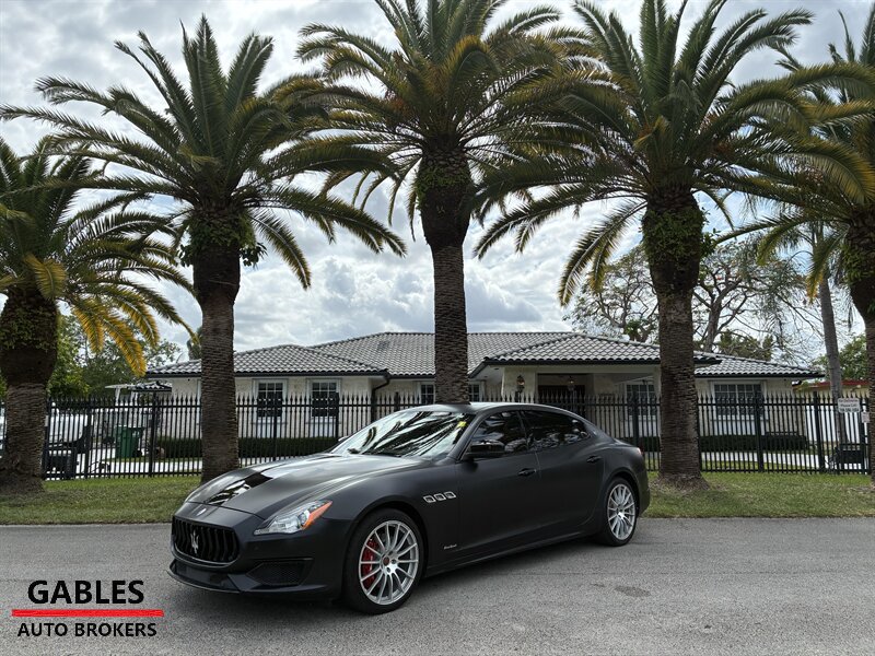 Used 2017 Maserati Quattroporte S GranSport Q4 AWD/4WD image 7