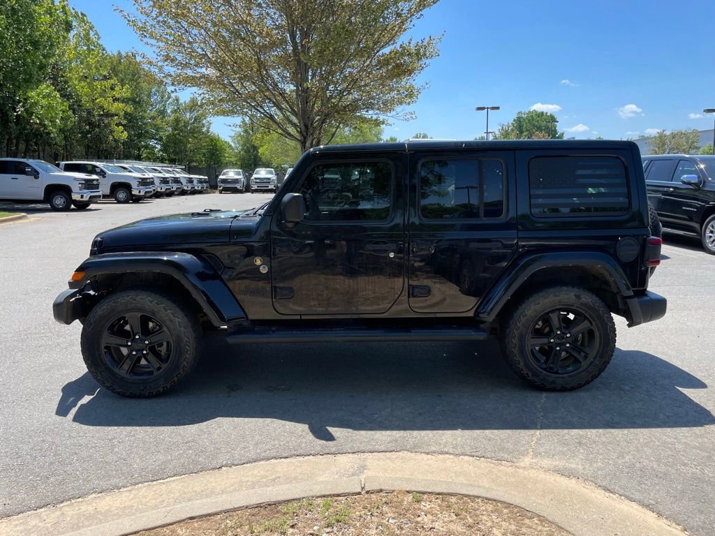 Used 2021 Jeep Wrangler Unlimited Sahara AWD/4WD image 4