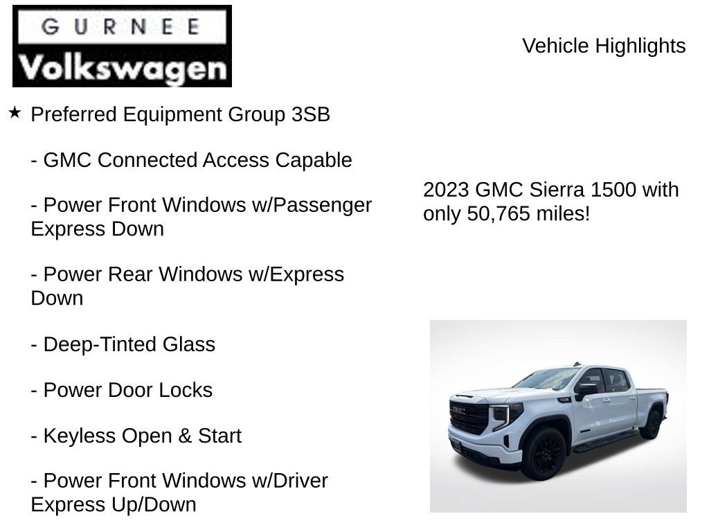 Used 2023 GMC Sierra 1500 Elevation AWD/4WD image 8