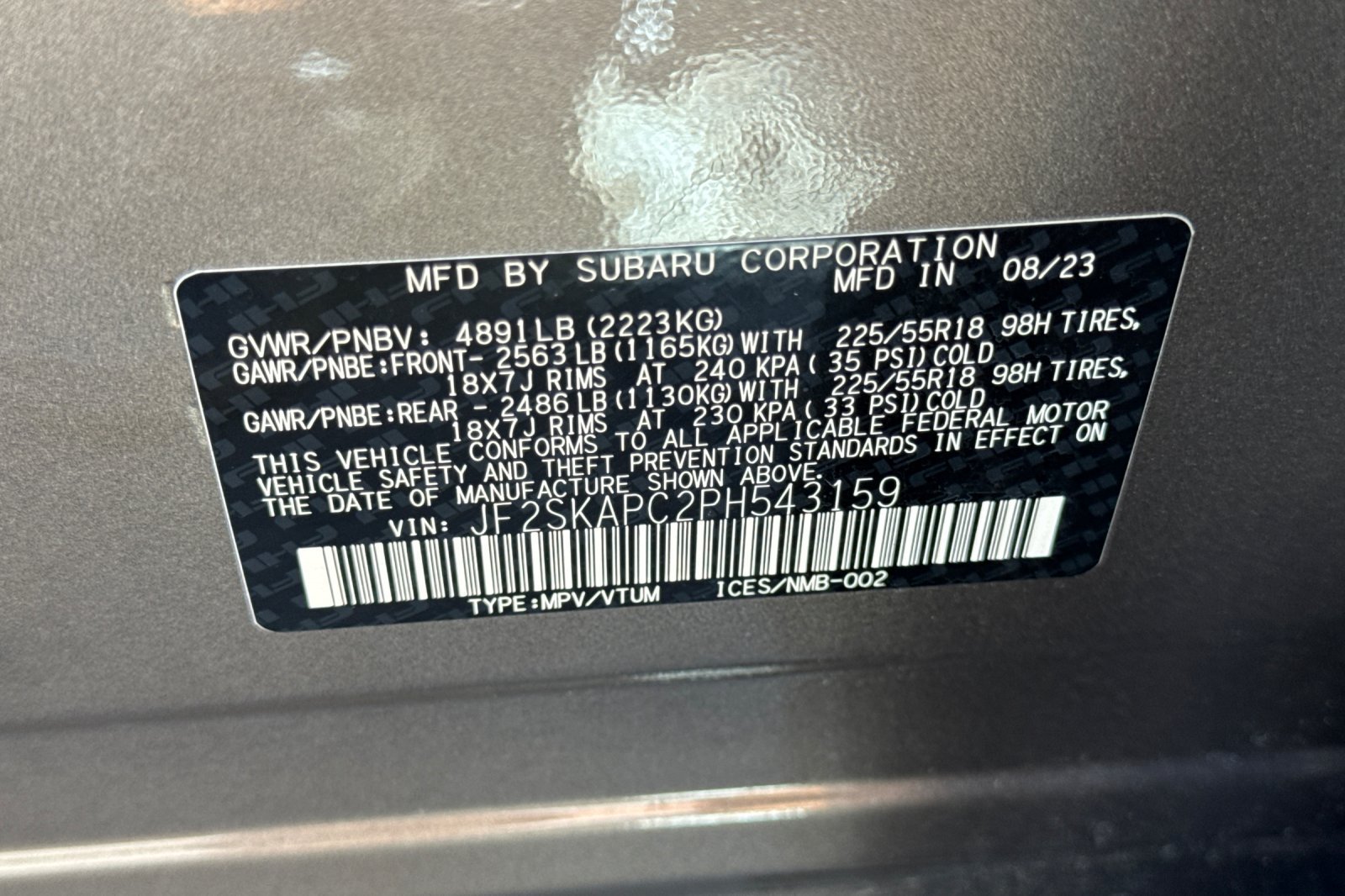 Used 2023 Subaru Forester Limited w/ Popular Package #2 AWD/4WD image 40