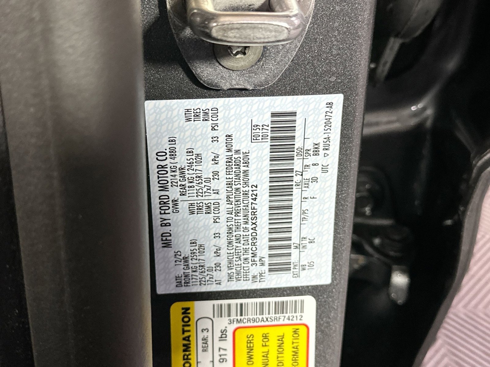 New 2025 Ford Bronco Sport Badlands w/ Badlands Tech Package image 41