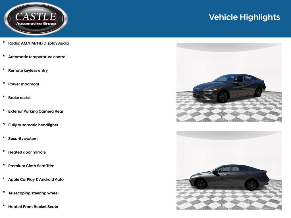 New 2026 Hyundai Elantra SEL Sport Premium FWD image 3