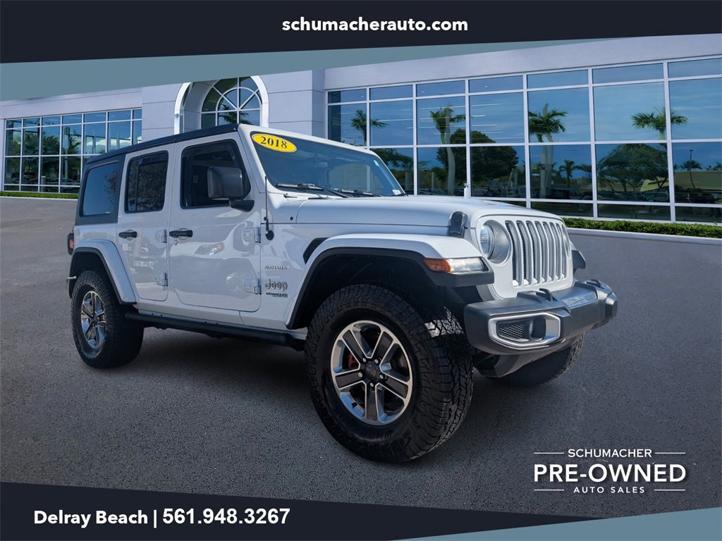 Used 2018 Jeep Wrangler Unlimited Sahara