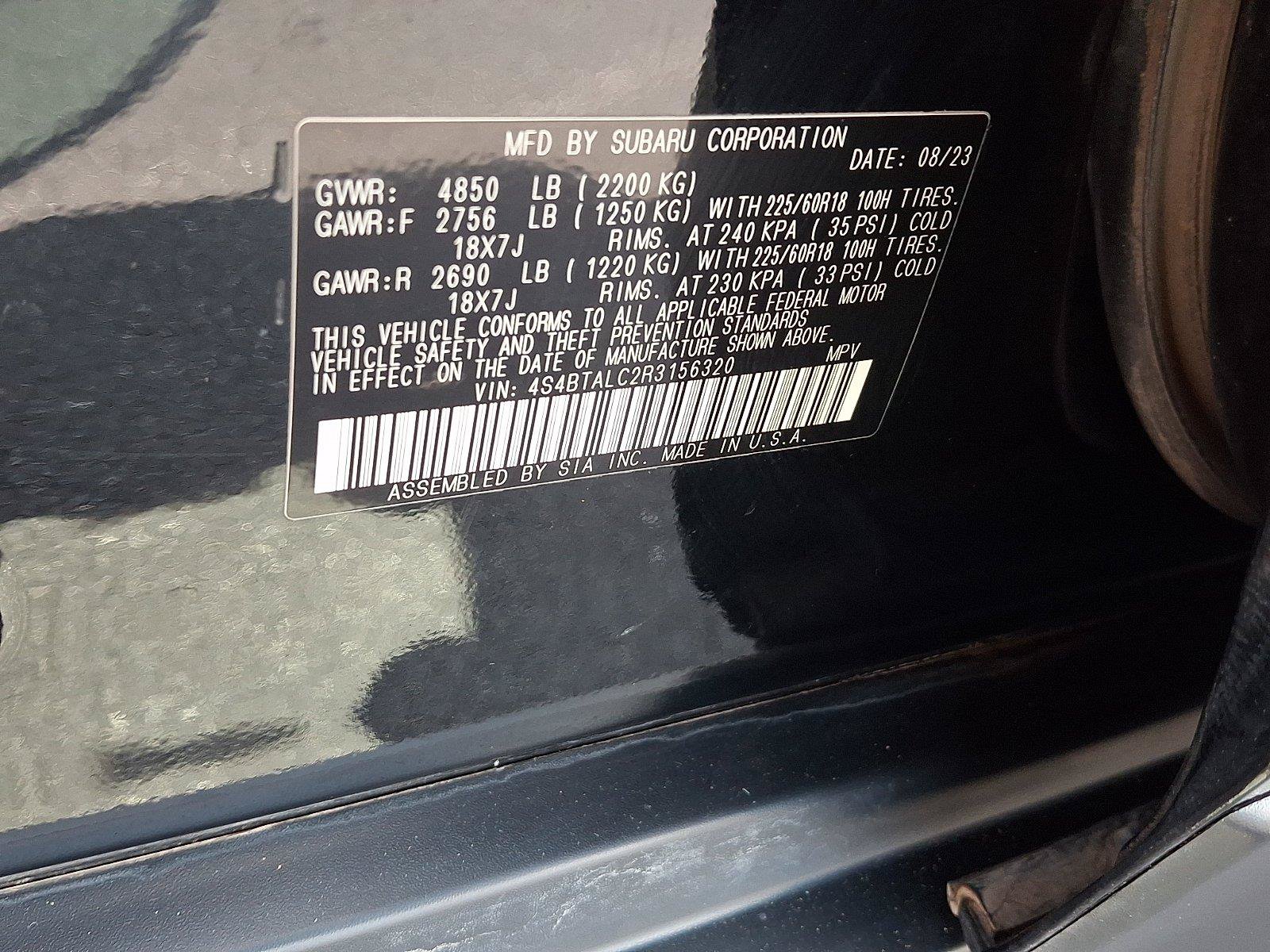 Used 2024 Subaru Outback Onyx Edition AWD/4WD image 29