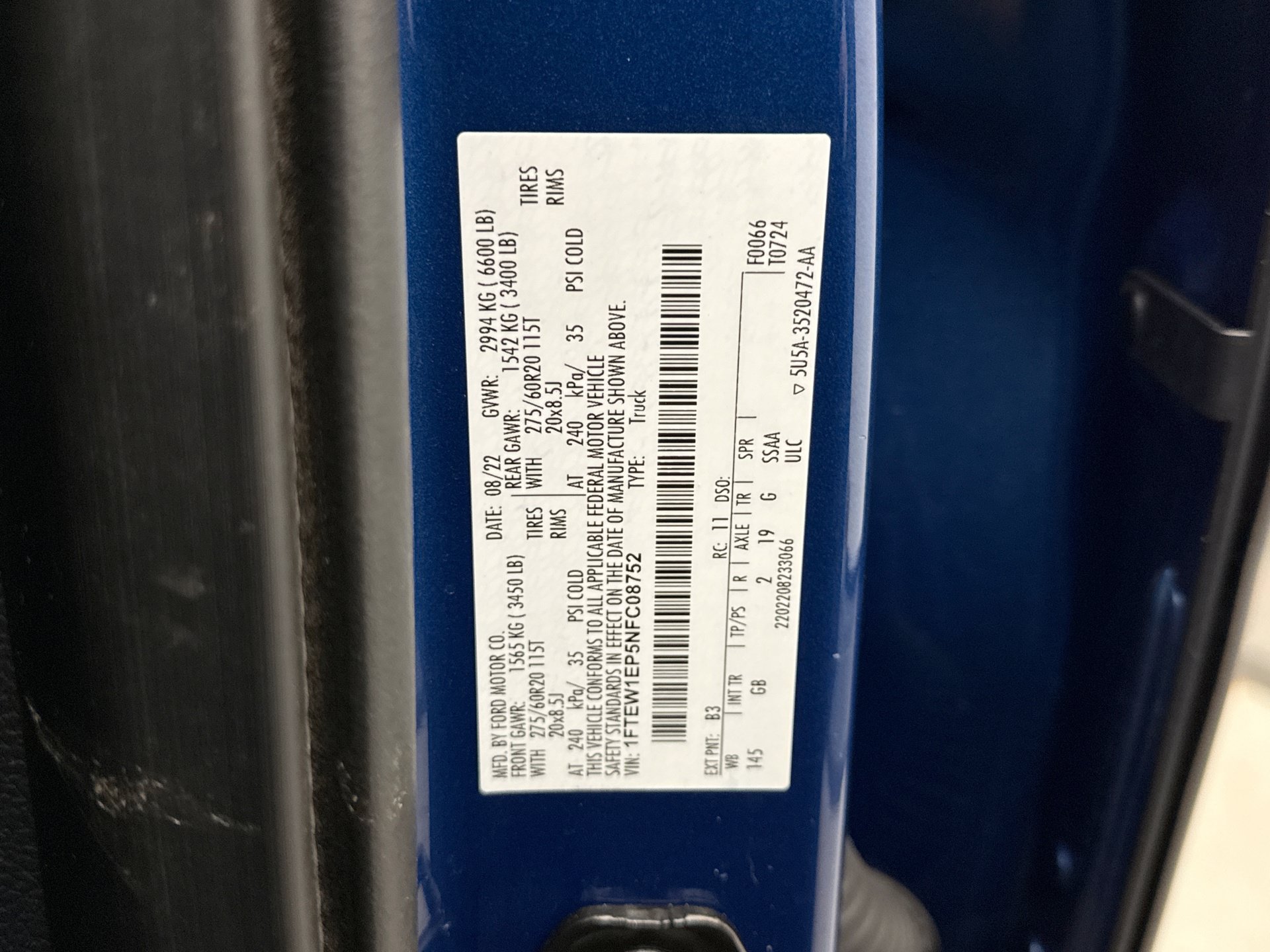 Used 2022 Ford F150 XL w/ STX Appearance Package AWD/4WD image 22