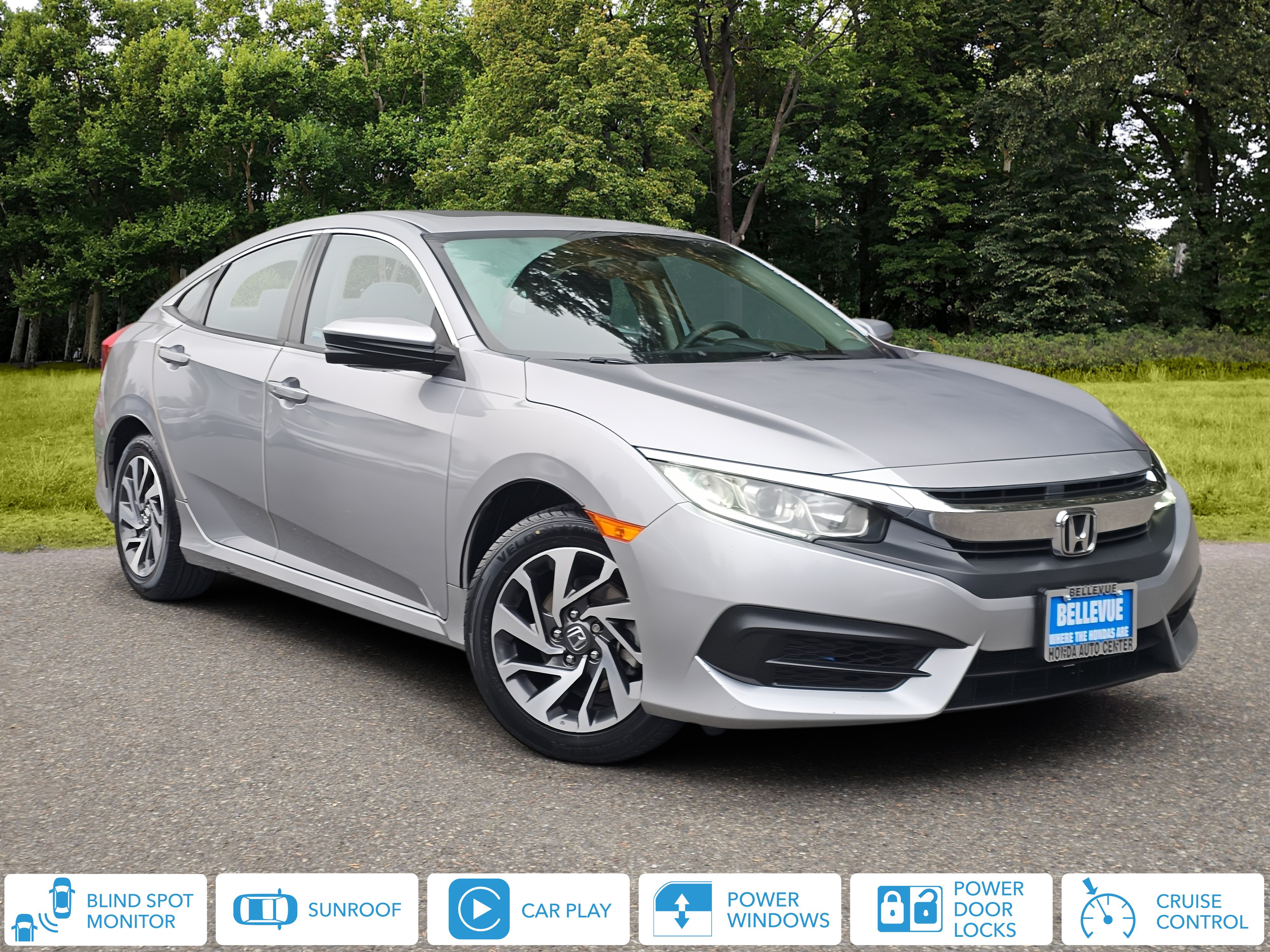 Used 2016 Honda Civic EX image 1