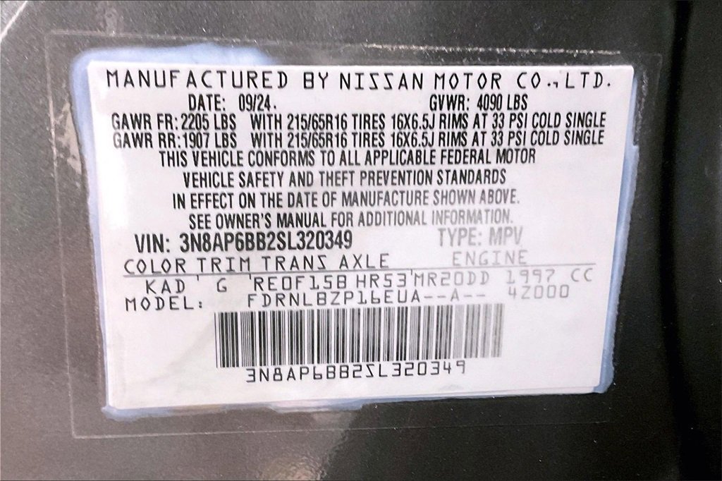 Certified 2025 Nissan Kicks S image 28