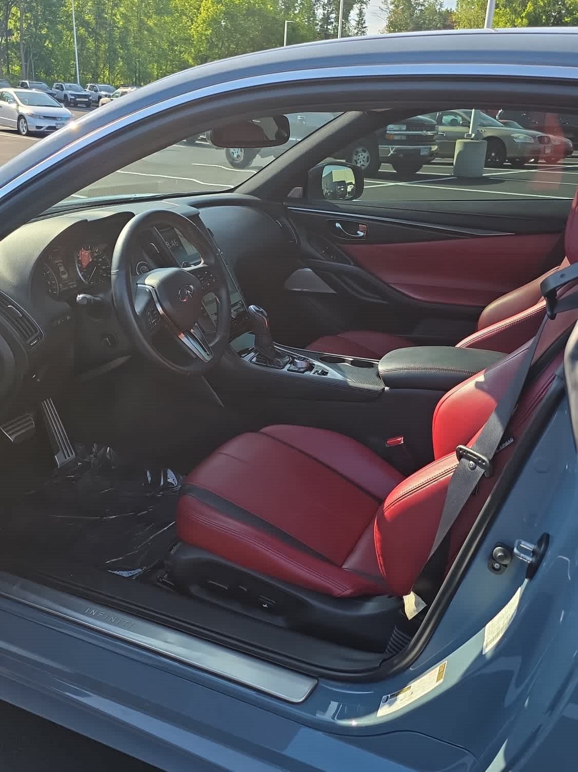 Used 2022 INFINITI Q60 Red Sport 400 w/ Carbon Fiber Package AWD/4WD image 5
