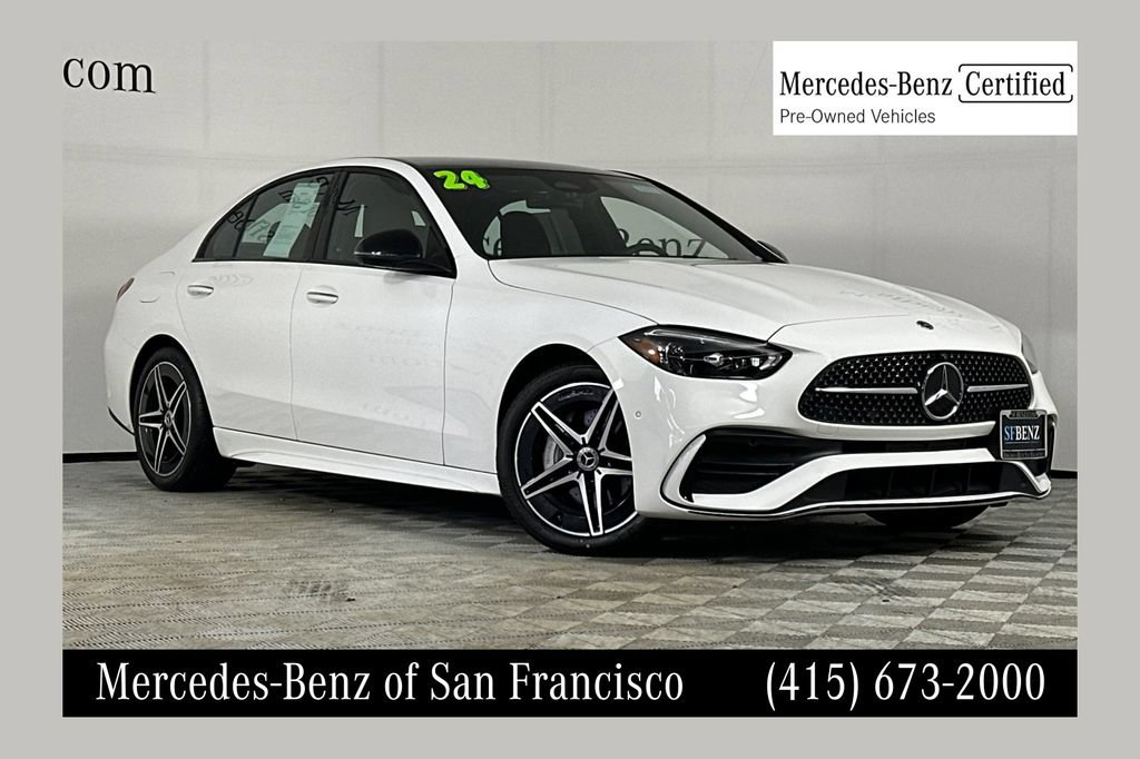 Certified 2024 Mercedes-Benz C 300 Sedan