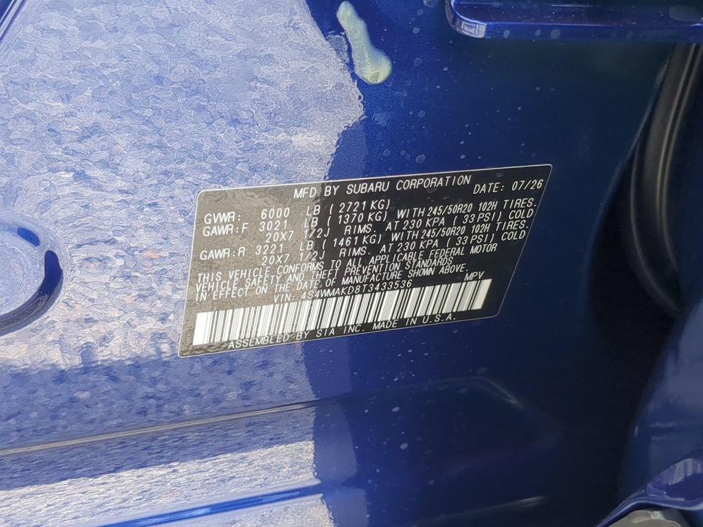 New 2026 Subaru Ascent Touring AWD/4WD image 35
