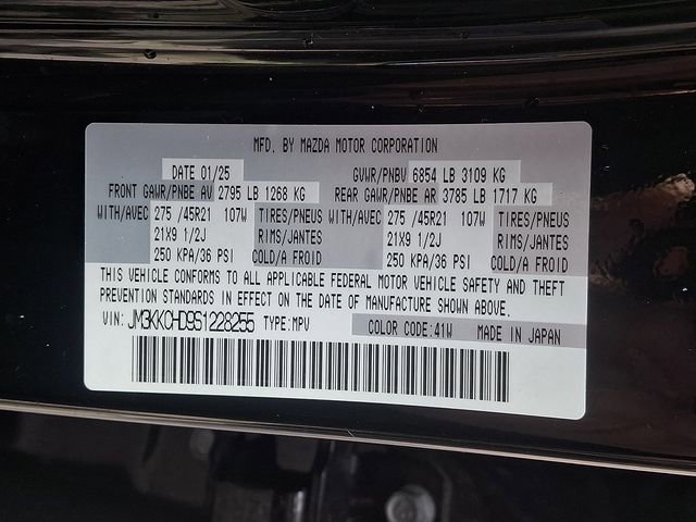 Used 2025 MAZDA CX-90 3.3 Turbo w/ Premium Sport Pkg image 30