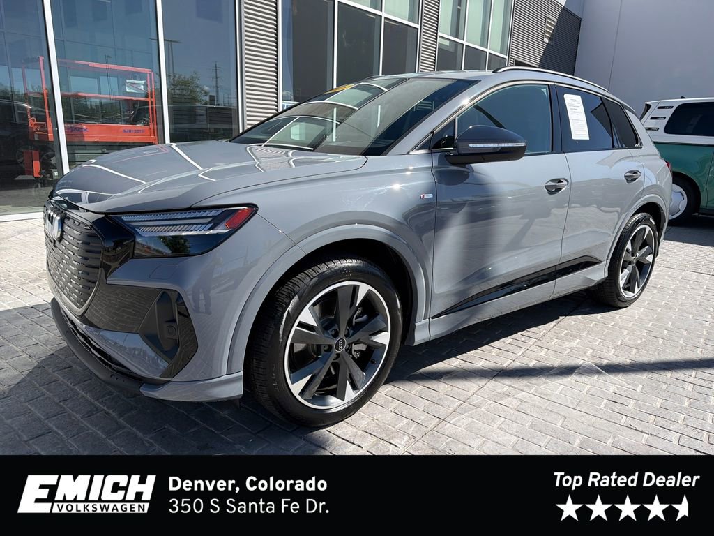 Used 2025 Audi Q4 e-tron Prestige w/ Black Optic Package AWD/4WD image 1