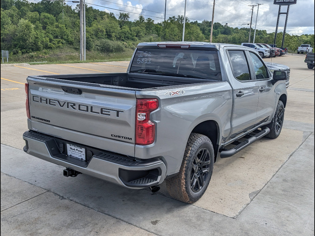 New 2026 Chevrolet Silverado 1500 Custom w/ Turbomax Blackout Package AWD/4WD image 7