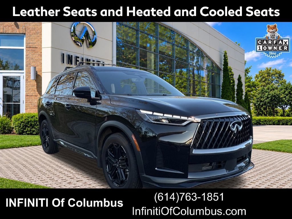 Certified 2026 INFINITI QX60 Sport w/ Dark Cargo Package