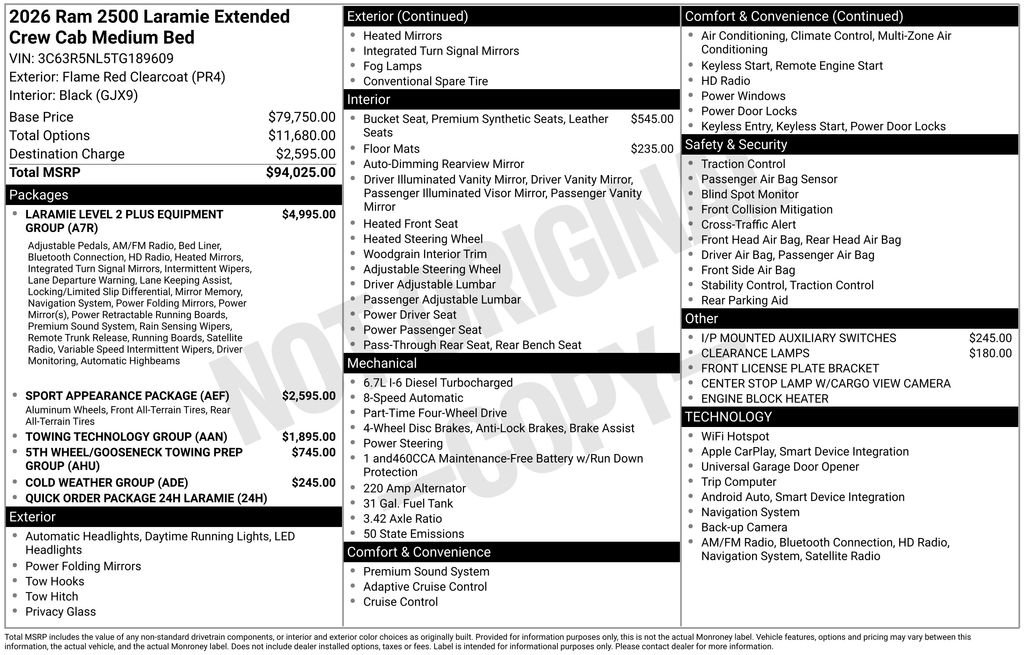 New 2026 RAM 2500 Laramie image 4