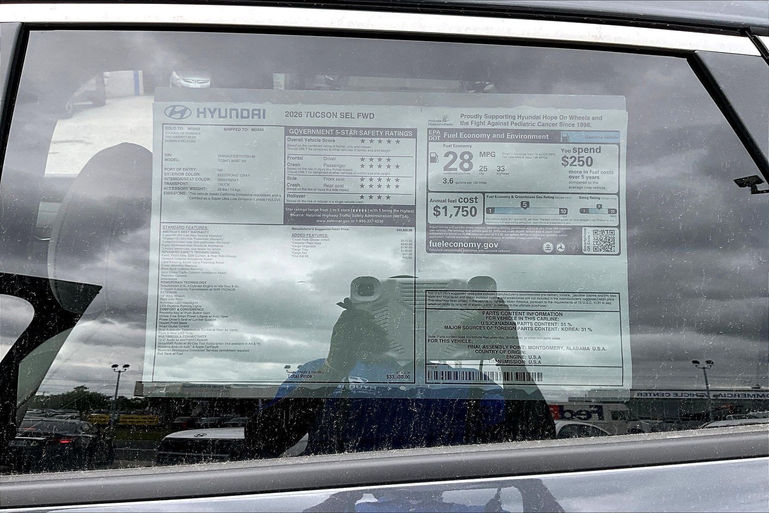 New 2026 Hyundai Tucson SEL Plus FWD image 16