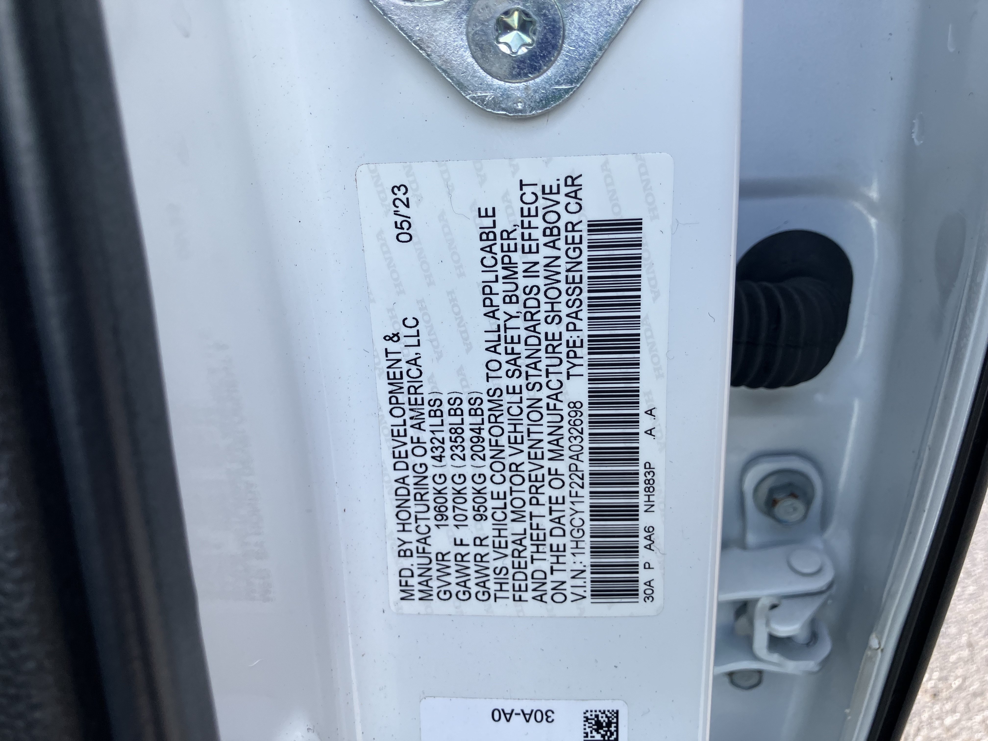 Certified 2023 Honda Accord LX image 35