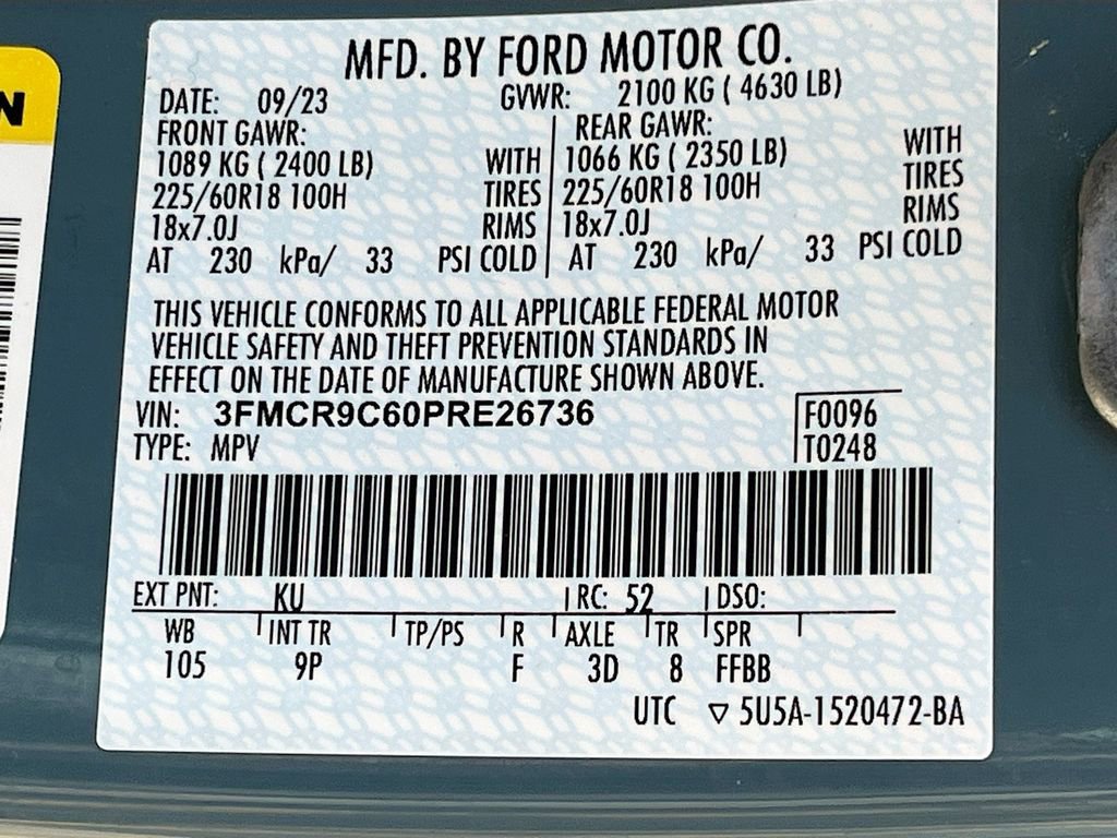 Used 2023 Ford Bronco Sport Outer Banks w/ Tech Package image 34