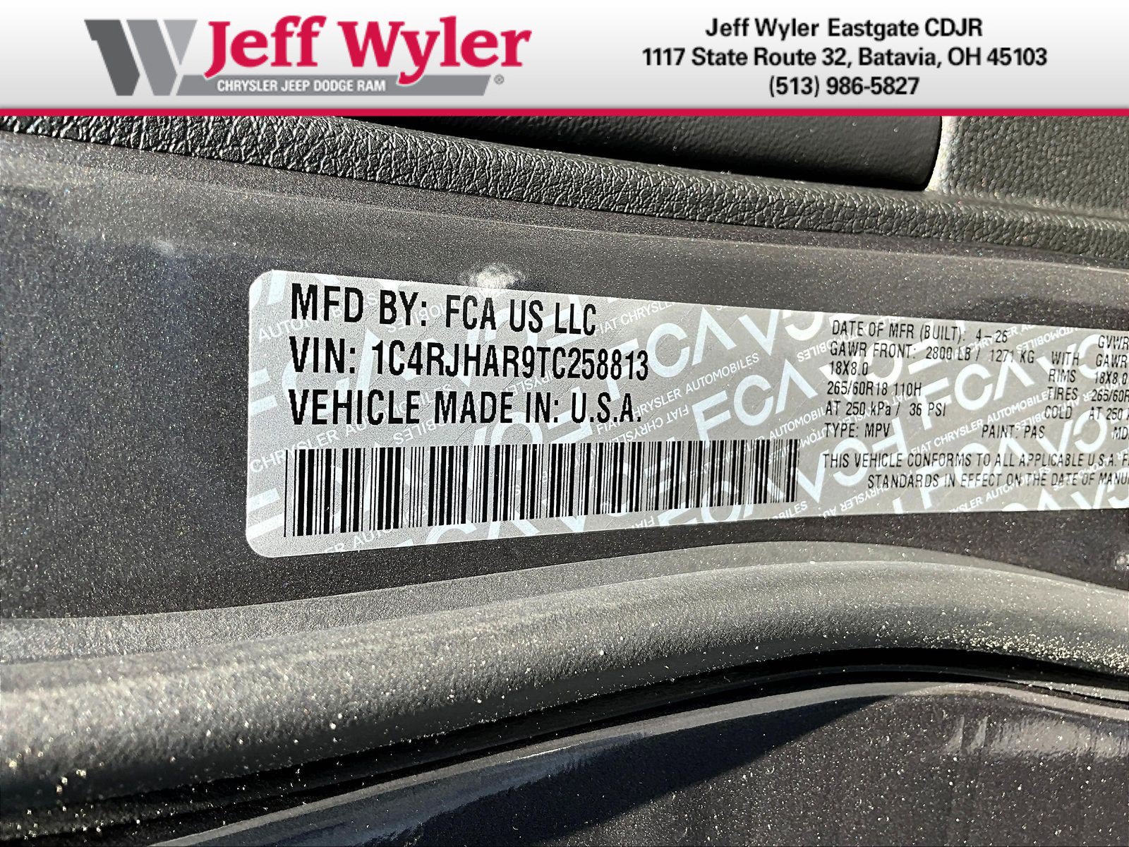 New 2026 Jeep Grand Cherokee Altitude AWD/4WD image 21