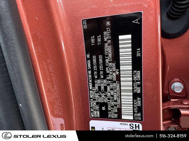 Certified 2025 Lexus NX 350 AWD w/ Cold Area Package image 25