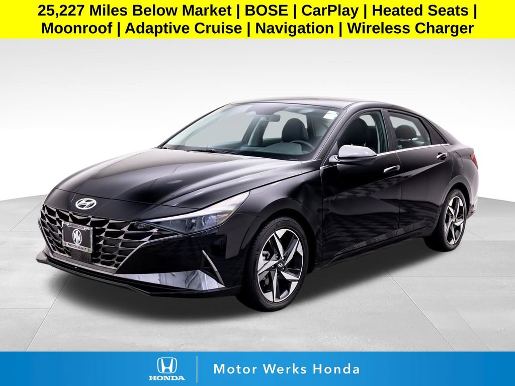 Used 2023 Hyundai Elantra Limited w/ Cargo Package FWD image 1