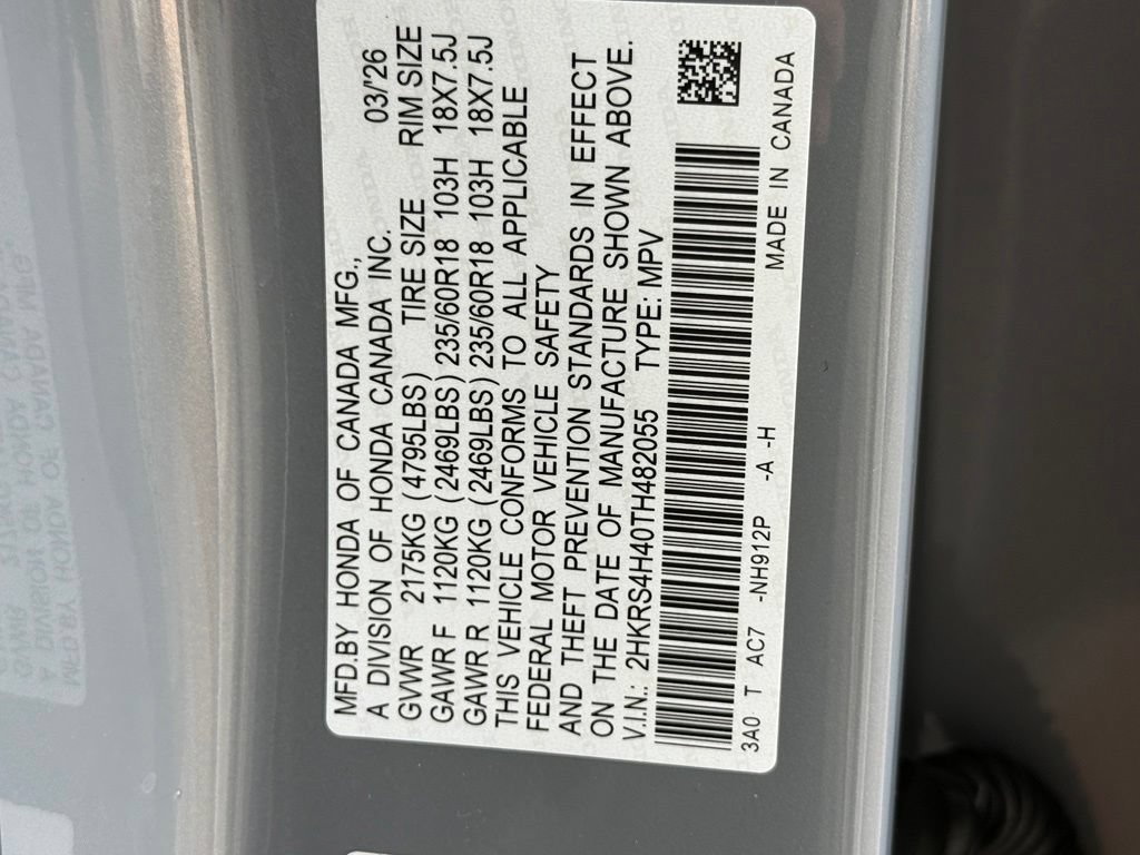 Certified 2026 Honda CR-V EX image 30