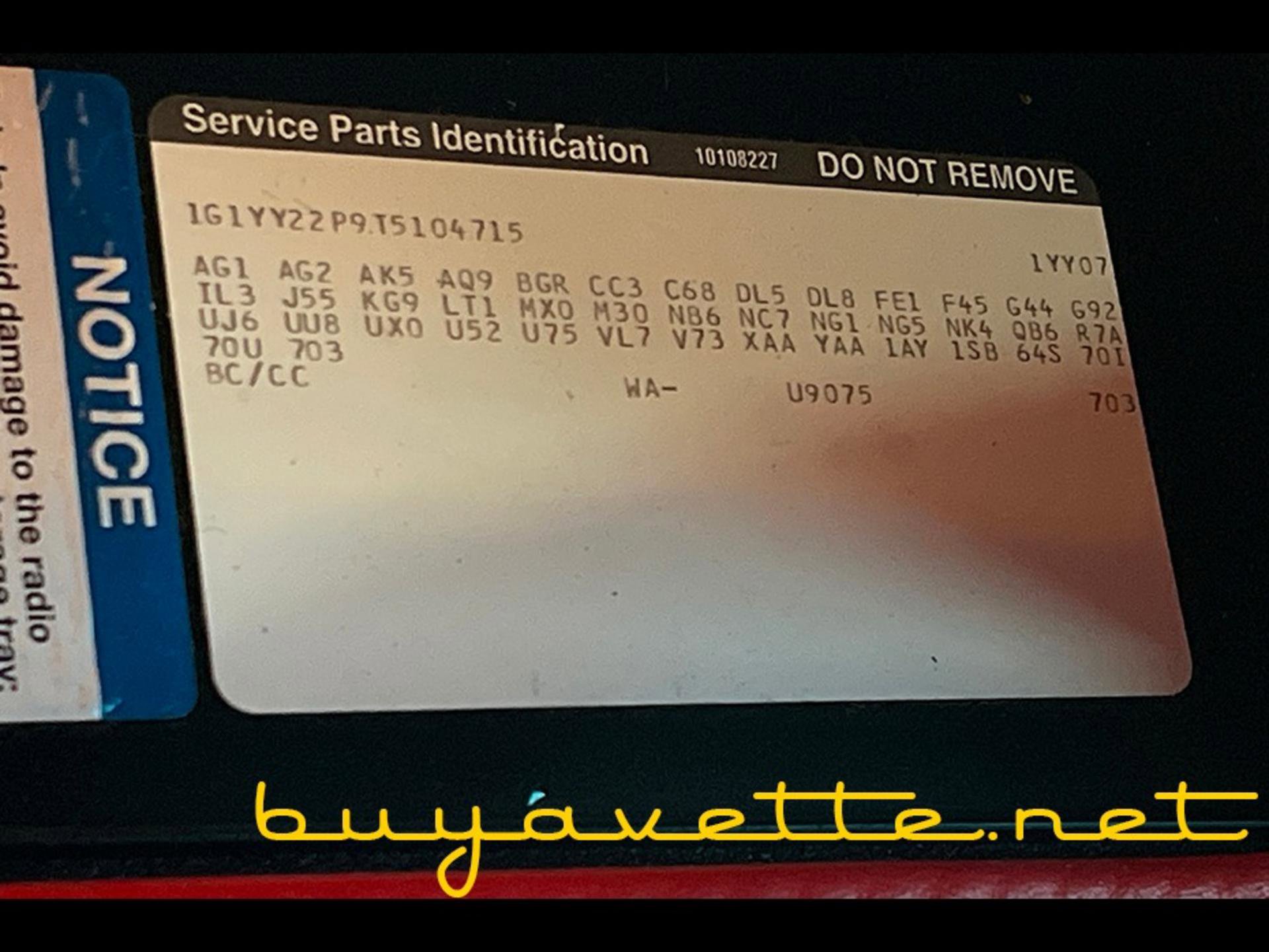 Used 1996 Chevrolet Corvette Coupe image 28