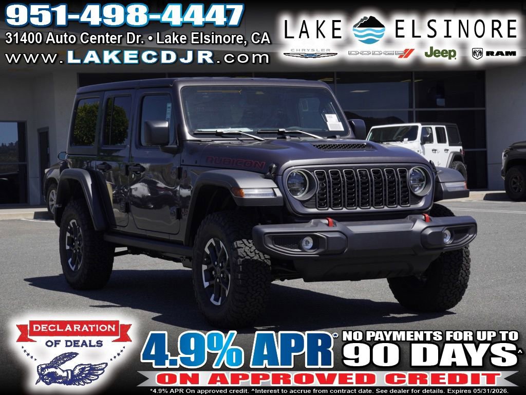 New 2026 Jeep Wrangler Unlimited Rubicon w/ Safety Group