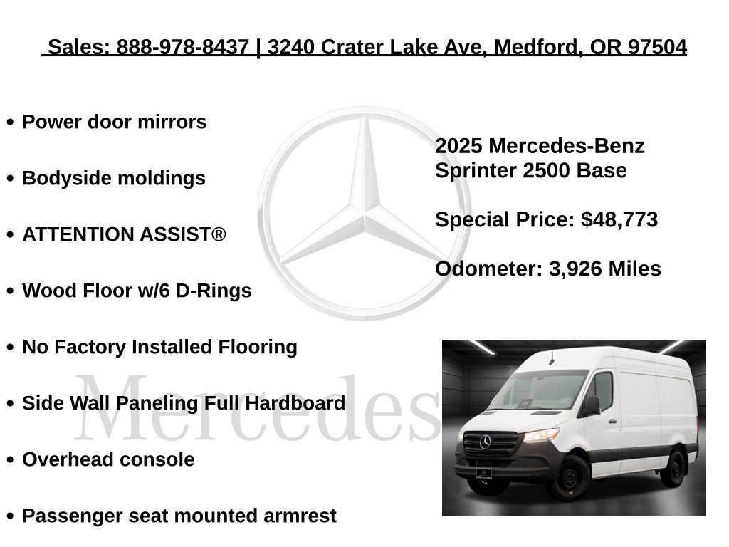 Used 2025 Mercedes-Benz Sprinter 2500 image 25