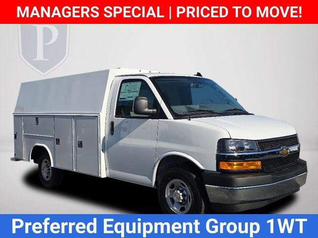 New 2025 Chevrolet Express 3500 w/ Power Convenience Package RWD image 2