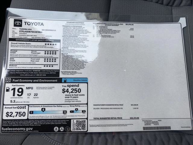 New 2025 Toyota Tundra SR5 image 18