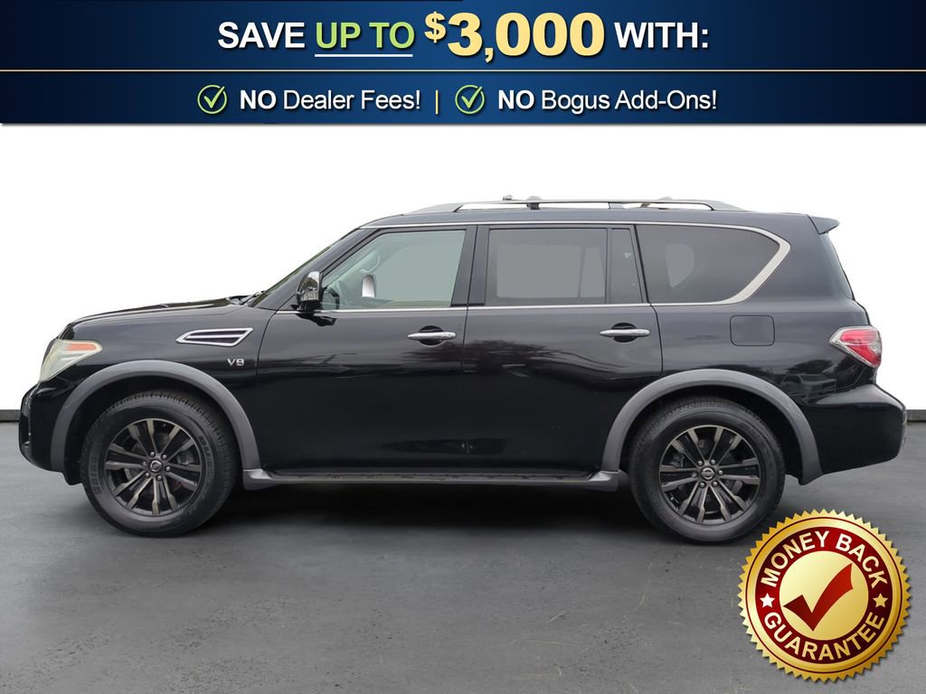 Used 2017 Nissan Armada Platinum w/ Captain Seat Package video 2