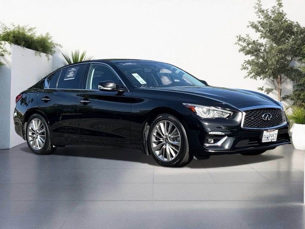 Certified 2023 INFINITI Q50 Luxe w/ Cargo Package