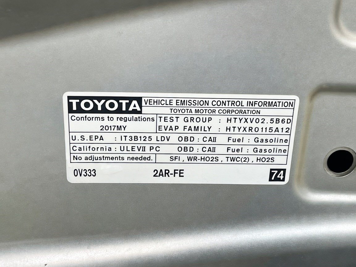 Used 2017 Toyota Camry LE w/ Protection Package (Q2) FWD image 17