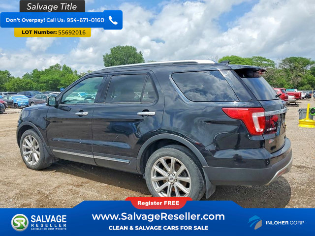 Used 2017 Ford Explorer Limited AWD/4WD image 3