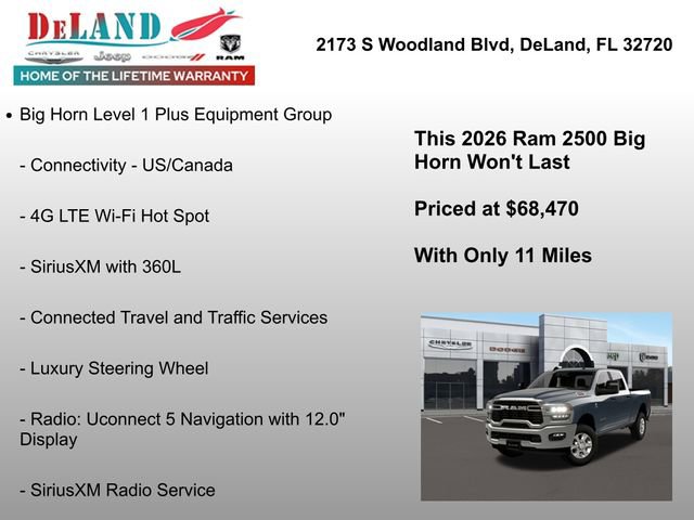 New 2026 RAM 2500 Big Horn image 27