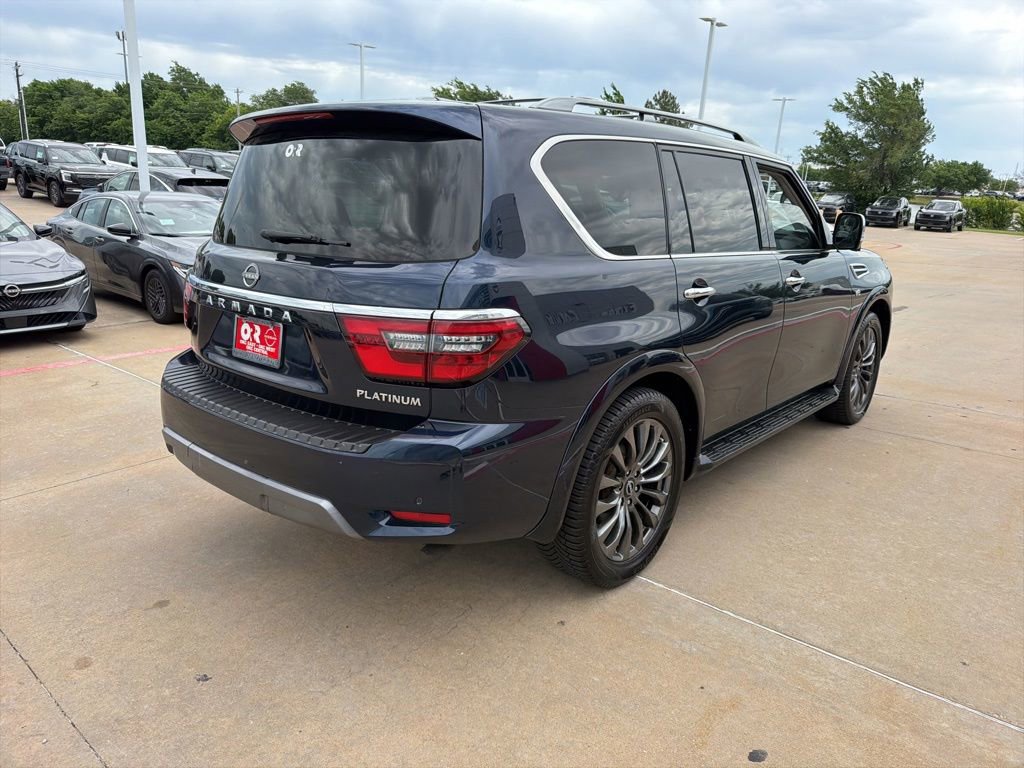 Used 2022 Nissan Armada Platinum w/ Captain's Chairs Package RWD image 5