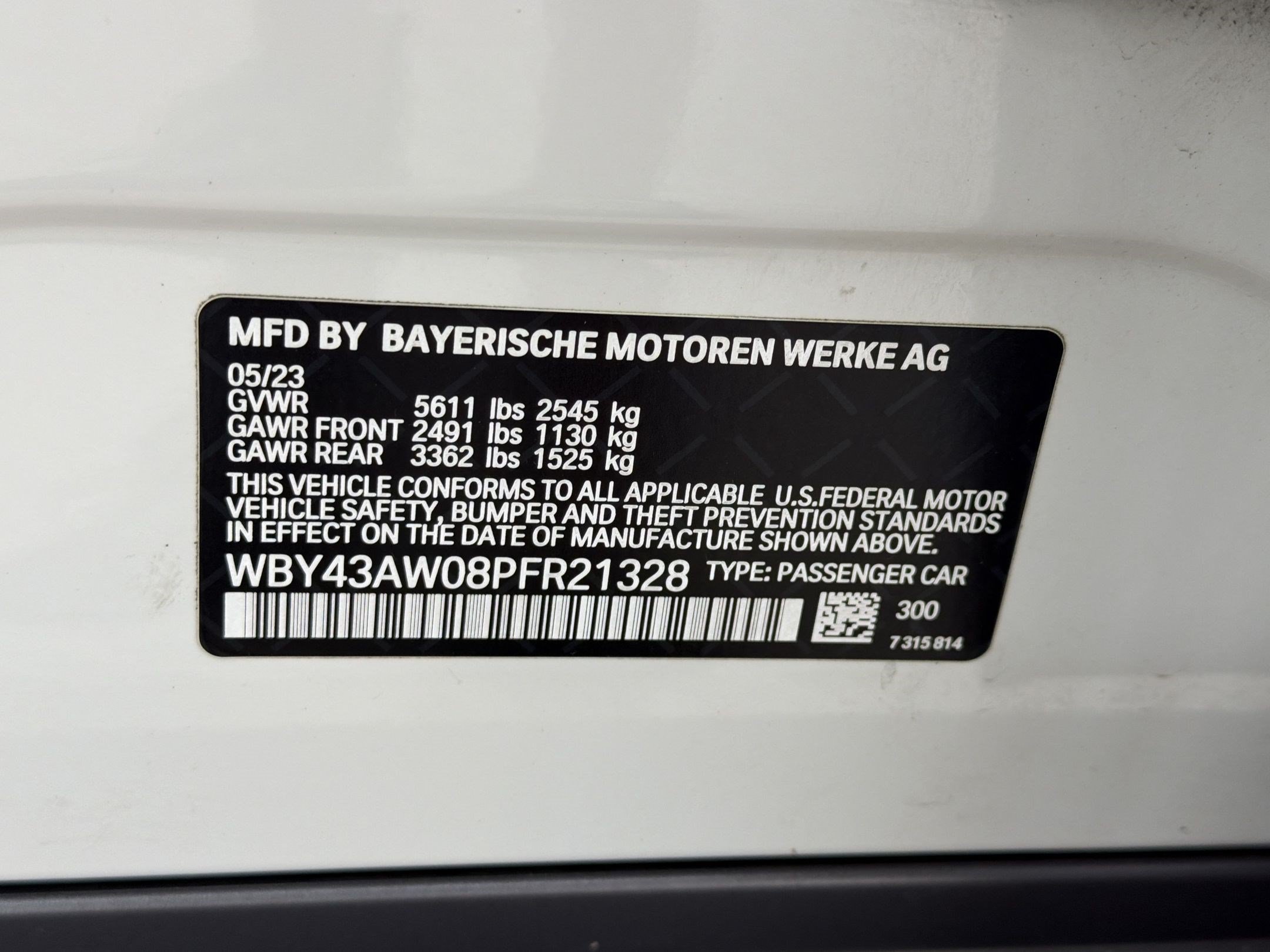Certified 2023 BMW i4 eDrive35 w/ Premium Package RWD image 23