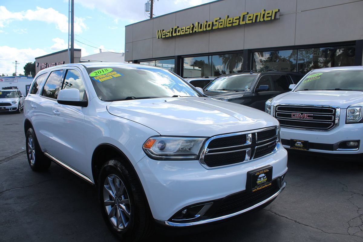 Used 2018 Dodge Durango SXT w/ 3rd Row Seating Group AWD/4WD image 8