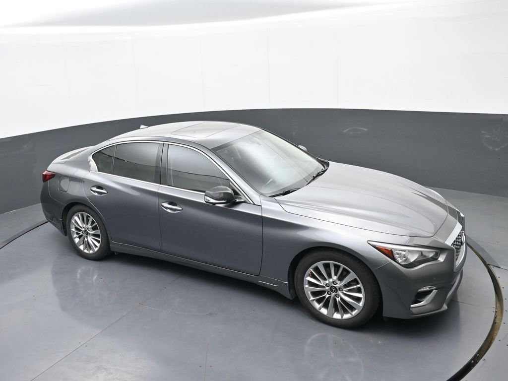 Used 2021 INFINITI Q50 Luxe w/ Seat & Sound Package RWD image 30
