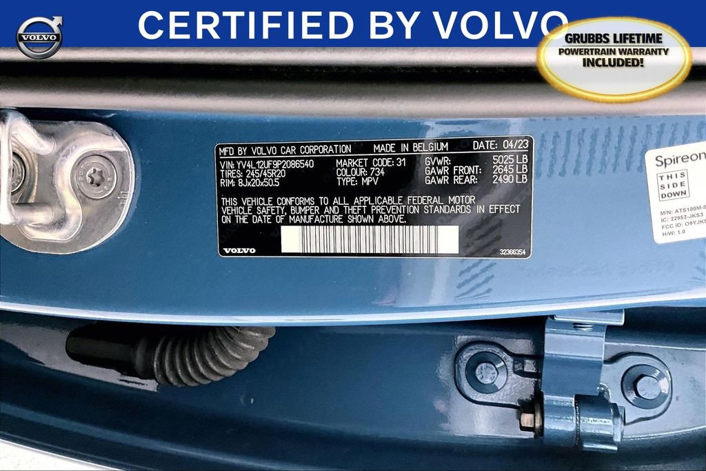 Used 2023 Volvo XC40 B5 Ultimate w/ Protection Package Premier image 43