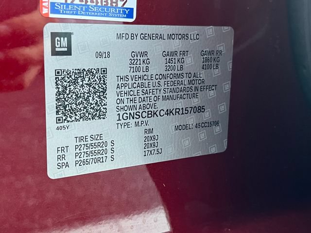 Used 2019 Chevrolet Tahoe LT RWD image 28