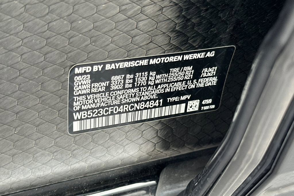 Used 2024 BMW iX xDrive50 w/ Sport Package image 34