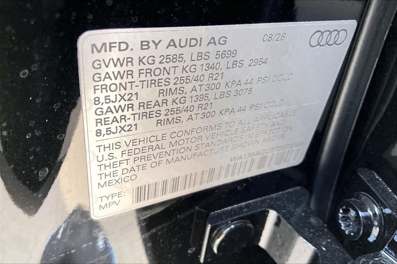 New 2026 Audi SQ5 Prestige AWD/4WD image 20