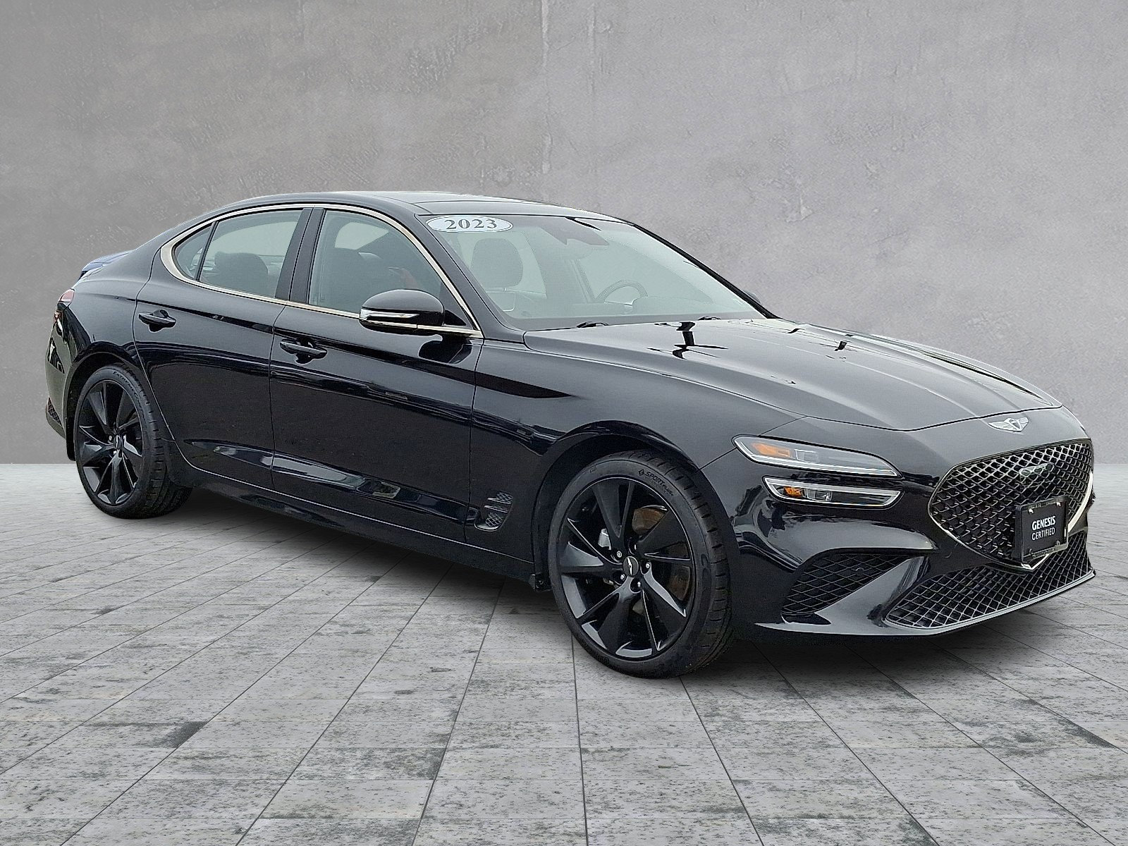 Certified 2023 Genesis G70 2.0T w/ Sport Prestige Package image 1